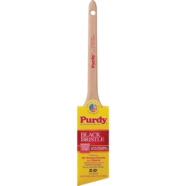 Krylon Purdy Black Bristle 2 In. Angular Trim Paint Brush 144024020 - main